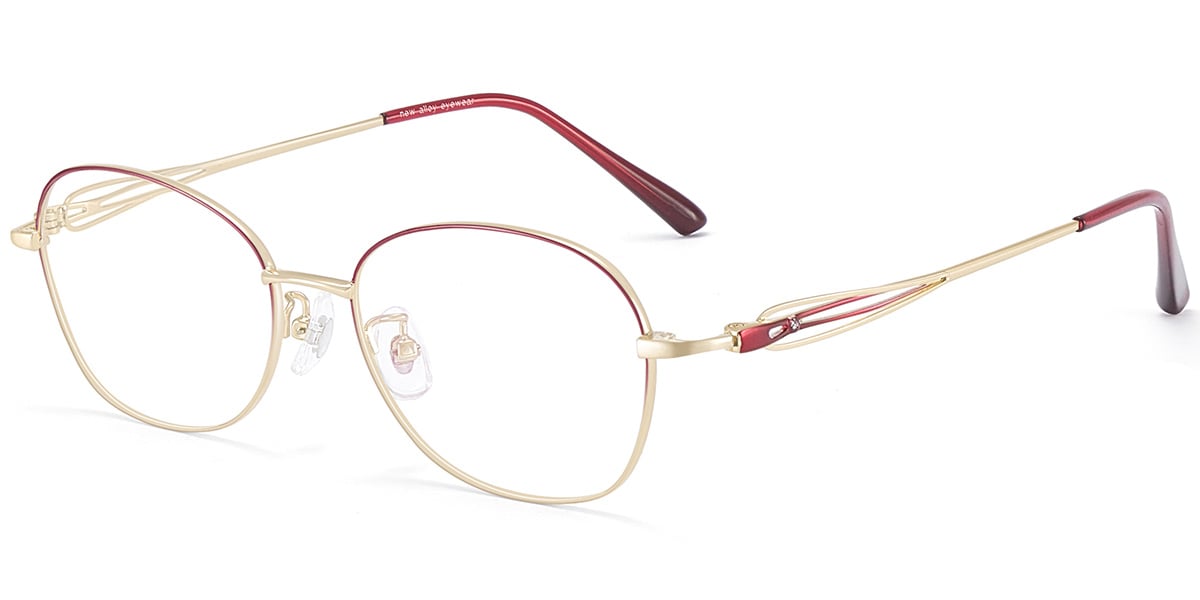 Oval Eyeglasses F9144