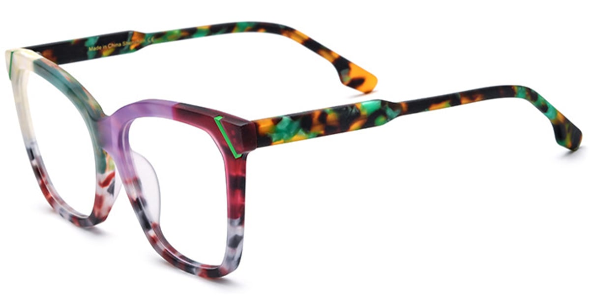 Acetate Square Frame F6396