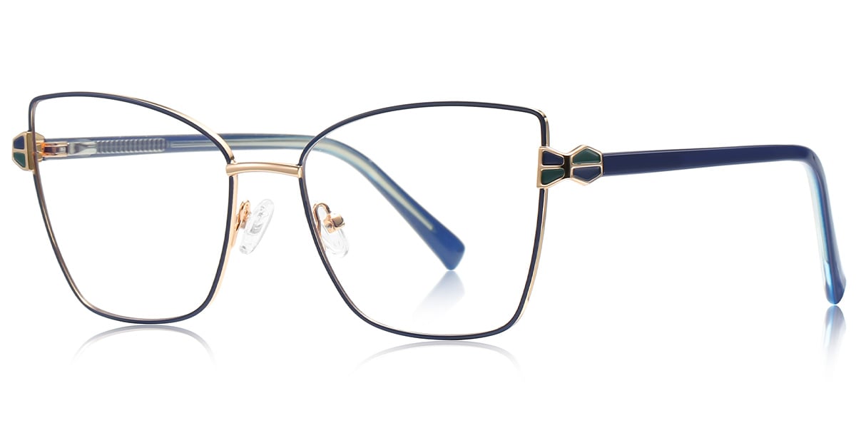 Metal Cat Eye Frame F7057