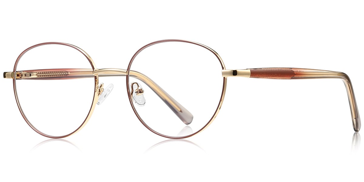 Round Eyeglasses F9613