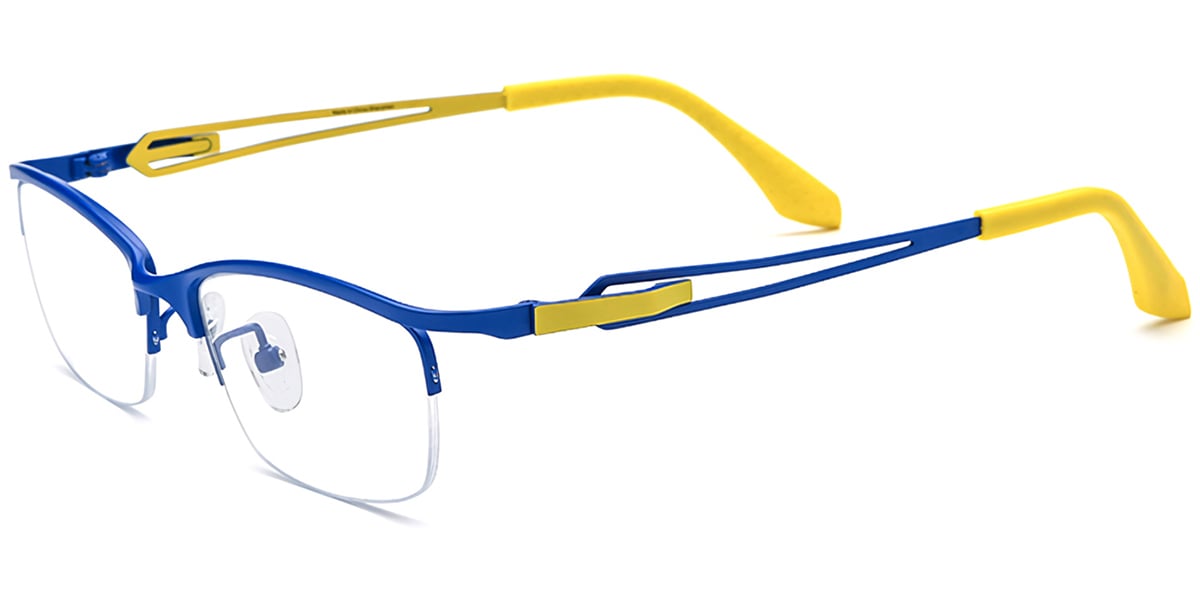 Titanium Rectangle Frame F7176
