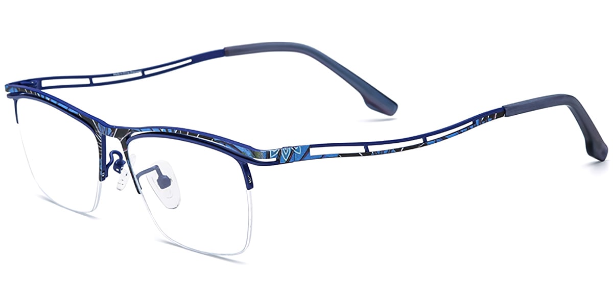 Titanium Rectangle Frame F7469