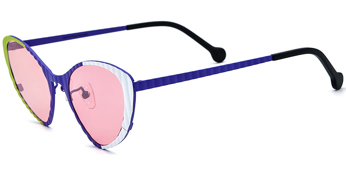 Titanium Cat Eye Sunglasses SG7392
