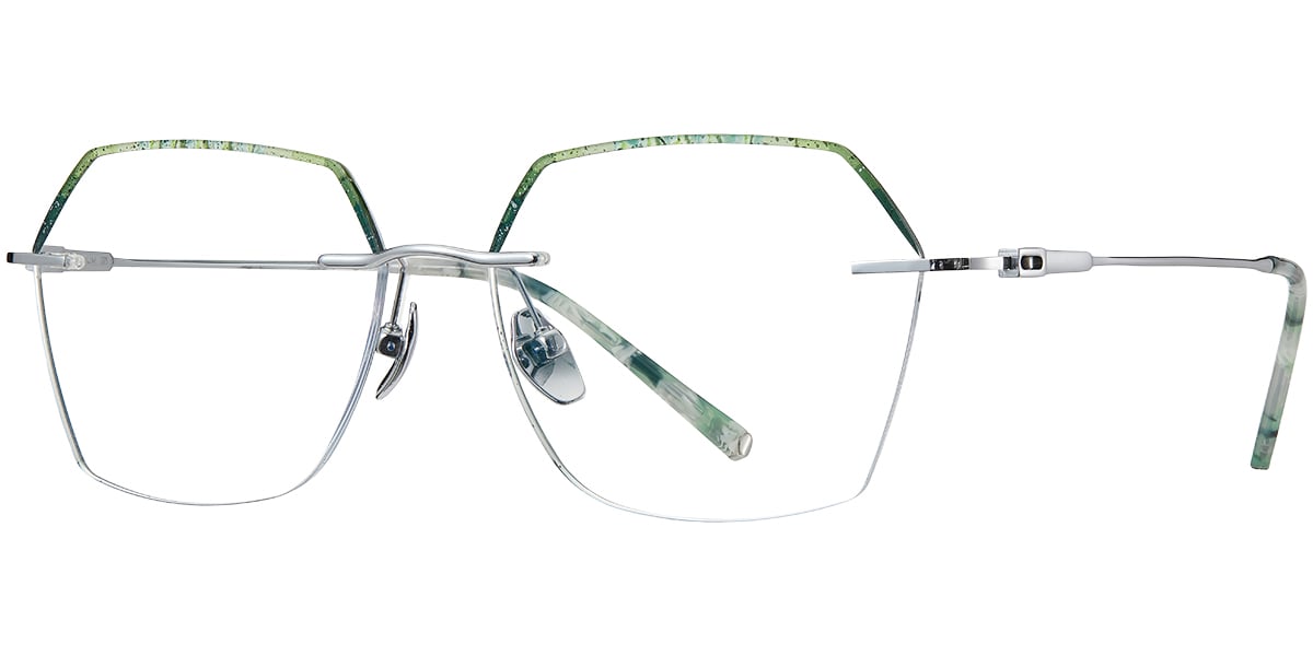 Titanium Square Frame F7771