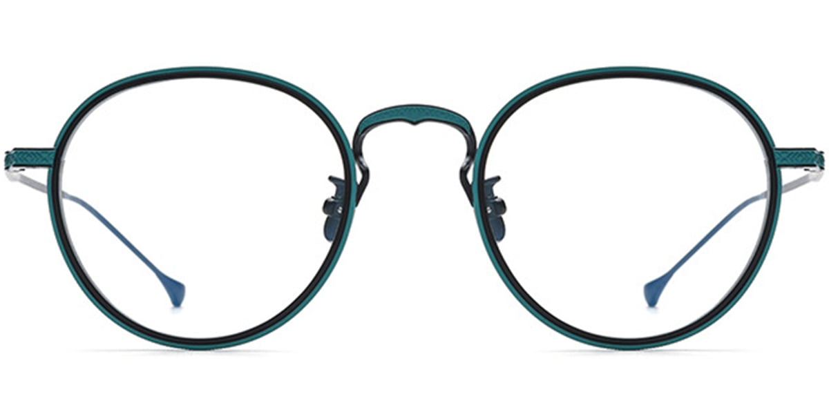 Titanium Round Frame F6082