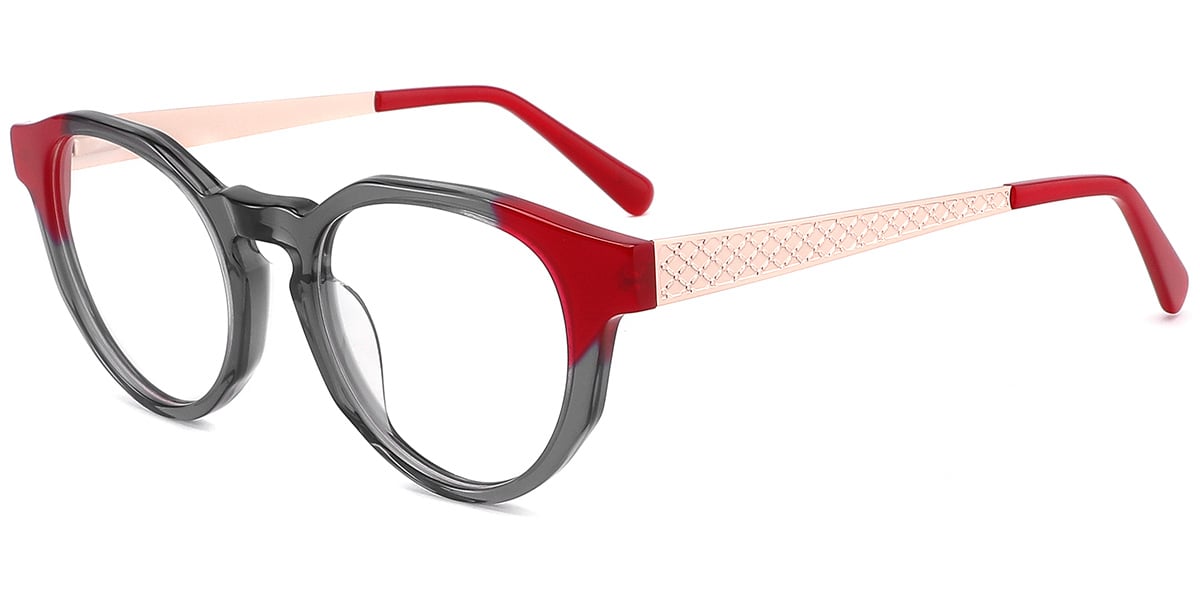 Acetate Round Frame F10461
