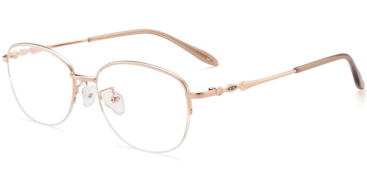 Oval Eyeglasses F9218