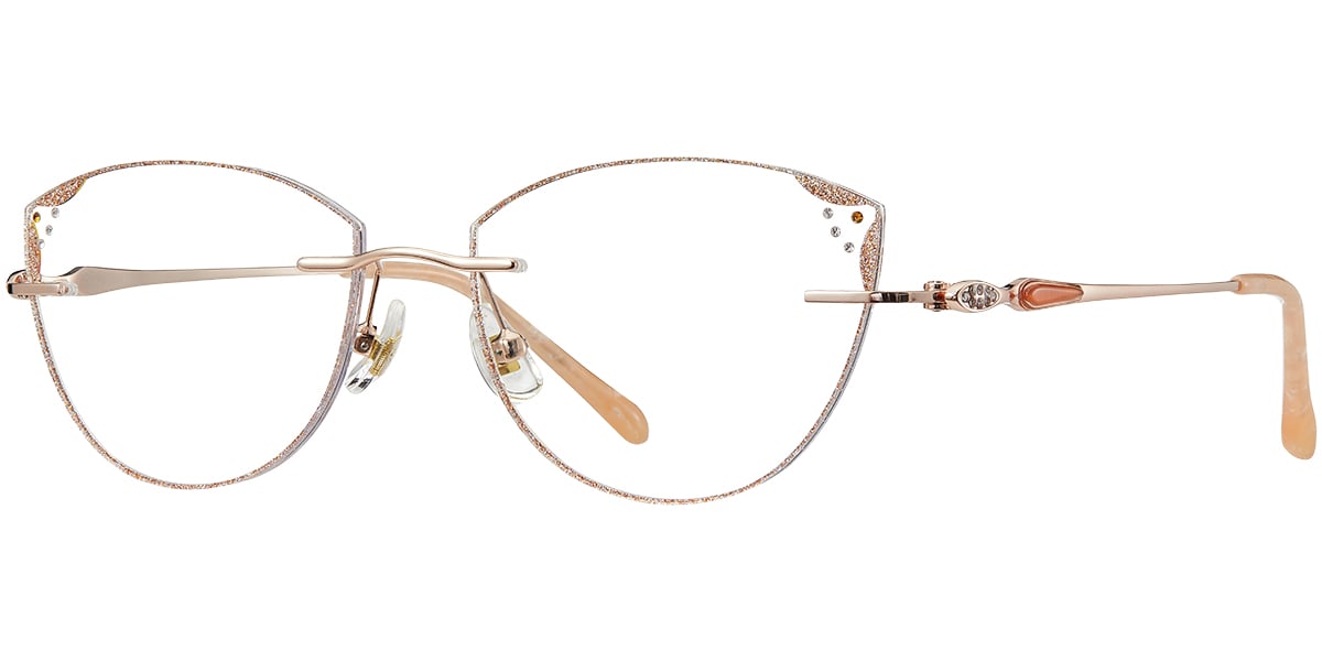 Cat Eye Eyeglasses F7762