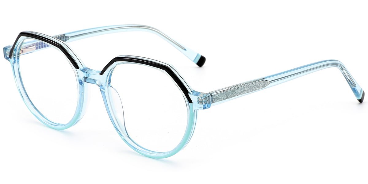 Acetate Round Frame F8508