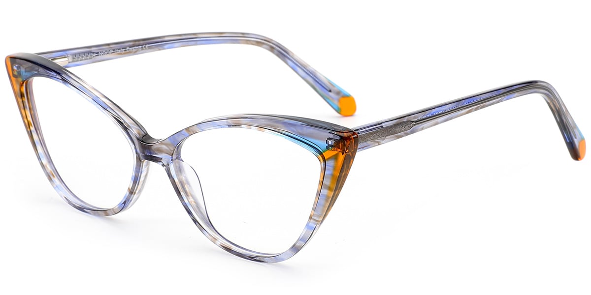 Acetate Cat Eye Frame F8494