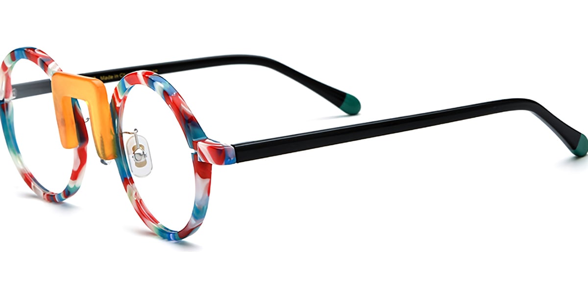 Acetate Round Frame F7296