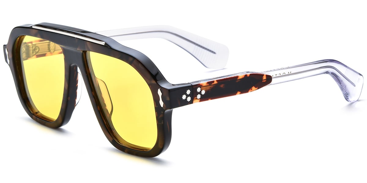 Acetate Square Sunglasses SG8341