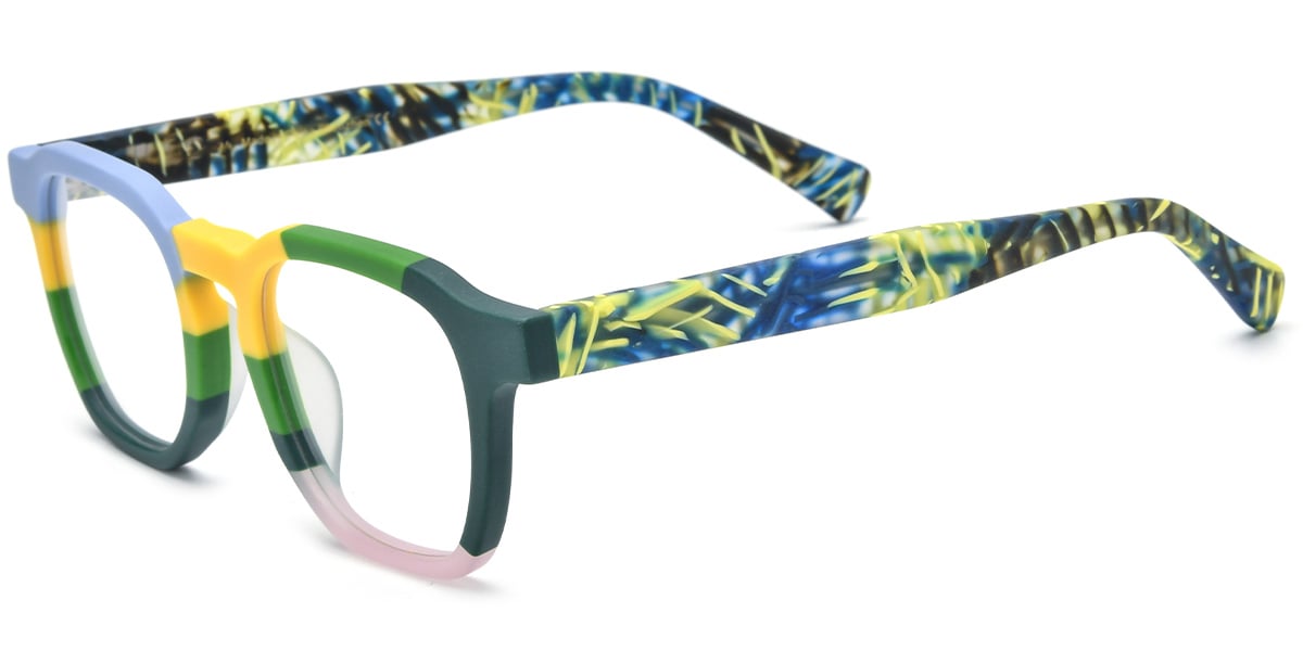 Acetate Square Frame F5729