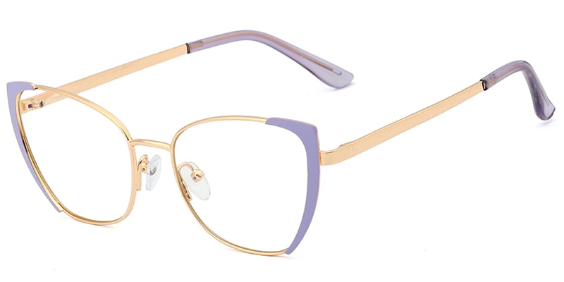 Metal Cat Eye Frame F2894