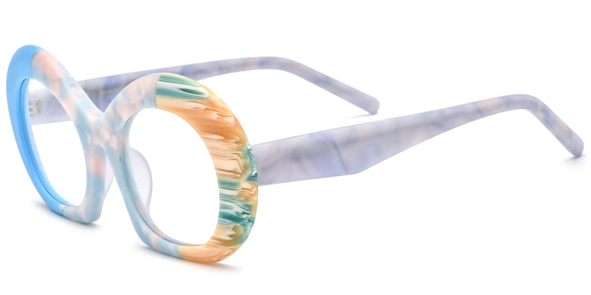 Acetate Round Frame F5730