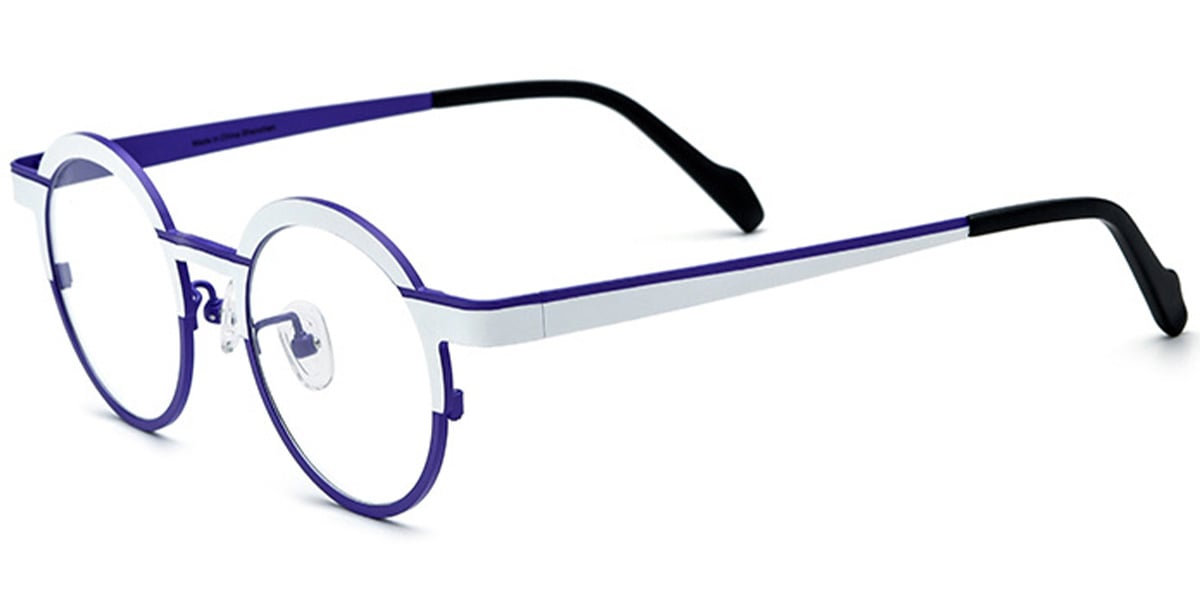 Titanium Round Frame F7017