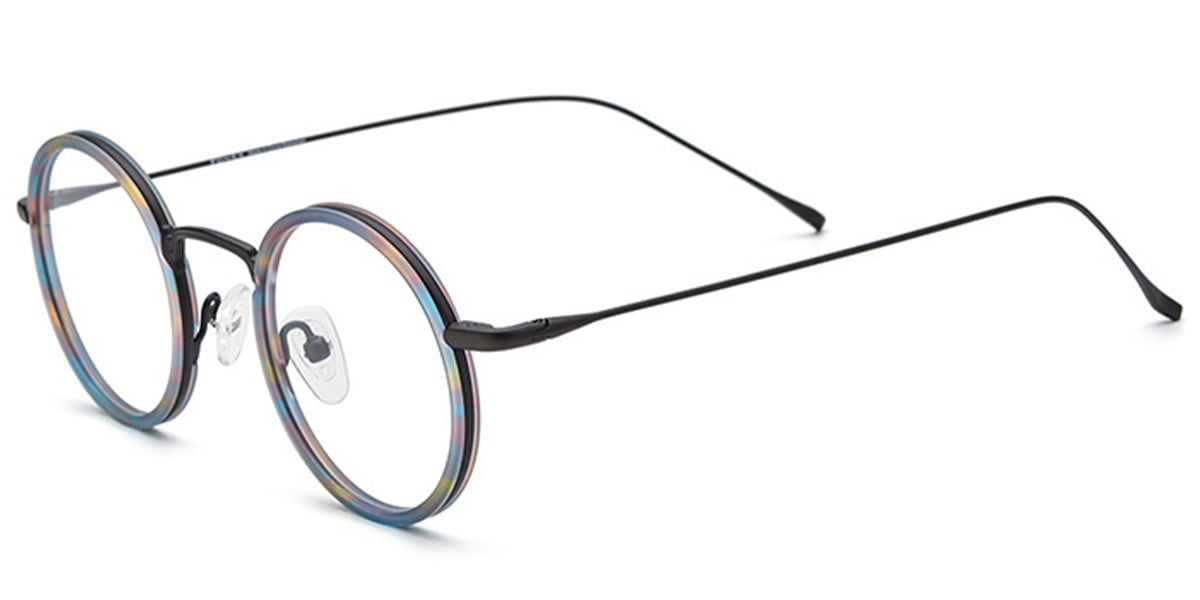 Acetate TR Round Frame F7041