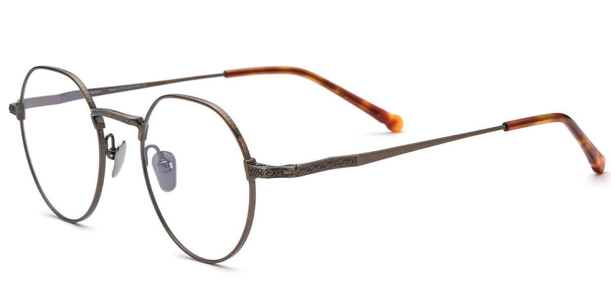 Titanium Geometric Frame F5758