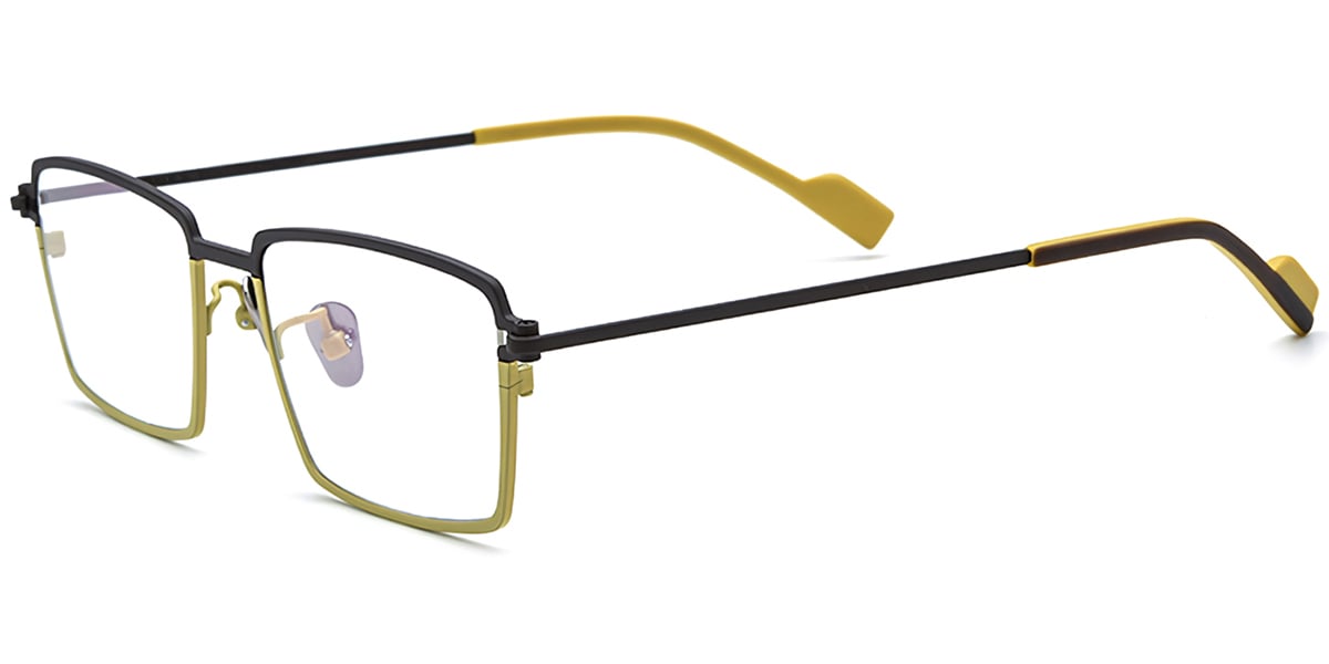 Titanium Rectangle Frame F7409