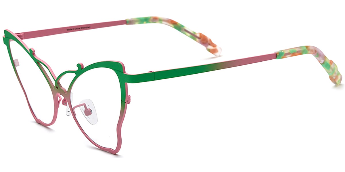 Titanium Cat Eye Frame F7299