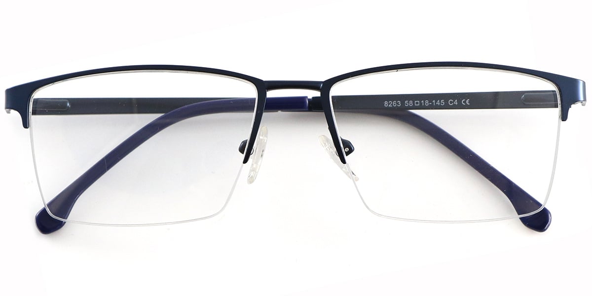 Acetate Metal Rectangle Frame F8538