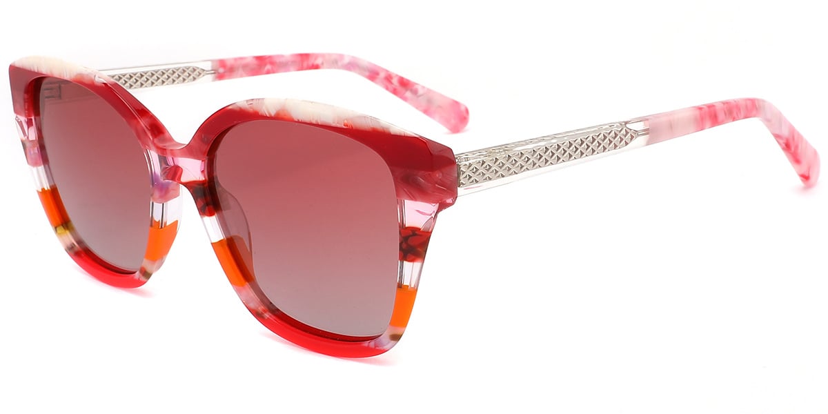 Acetate Square Sunglasses SG9290