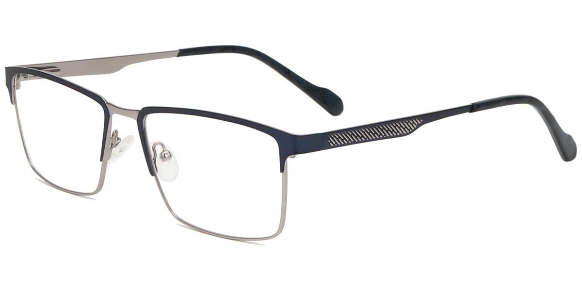 Acetate Metal Rectangle Frame F8551