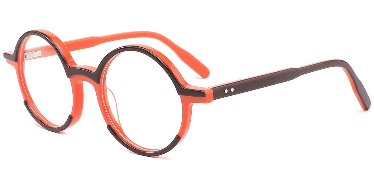 Acetate Round Frame F10188