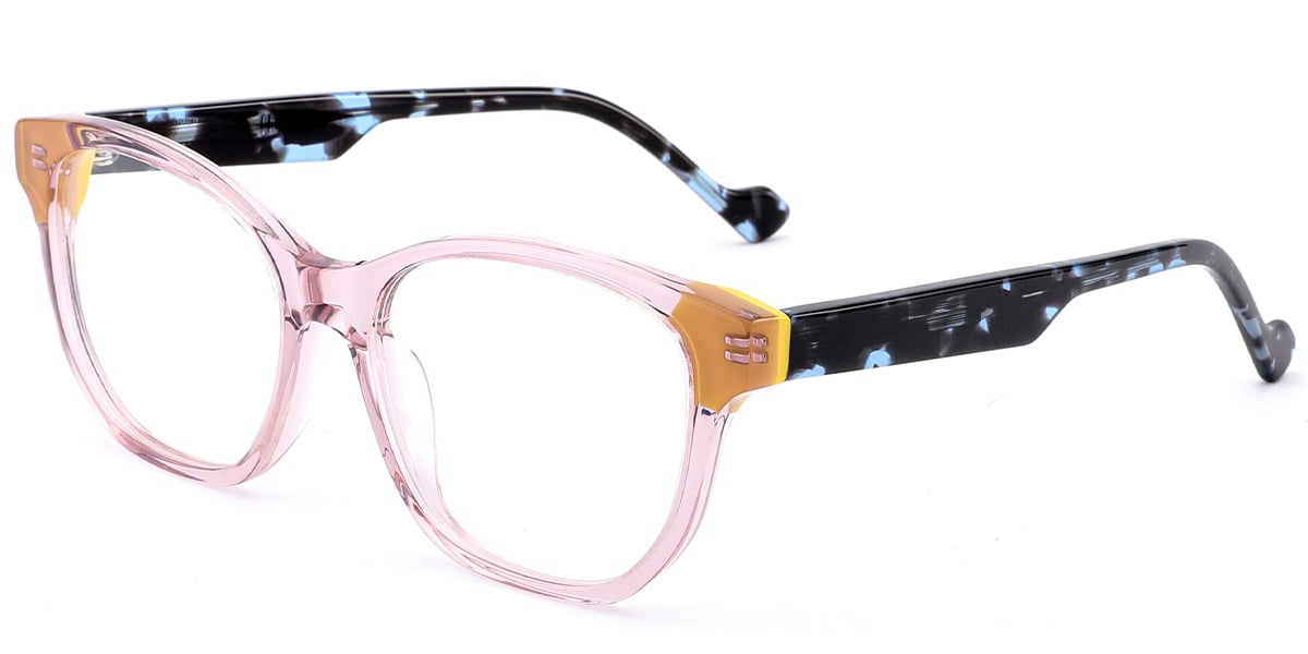 Acetate Cat Eye Frame F6989