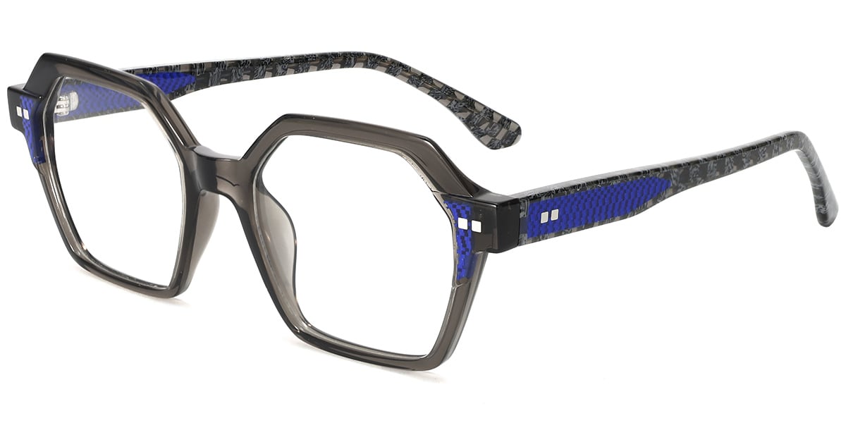 Acetate Geometric Frame F10429