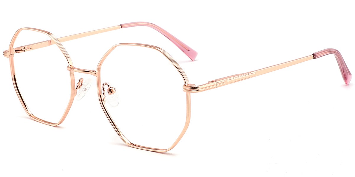 Geometric Eyeglasses F9770