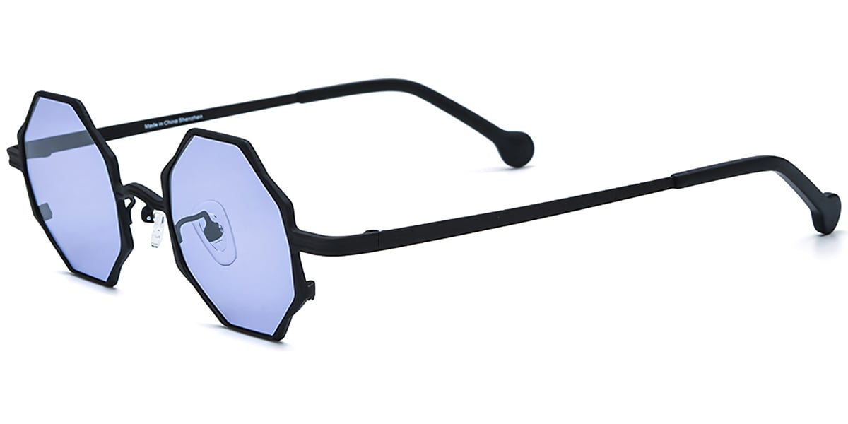 Titanium Geometric Sunglasses SG7306