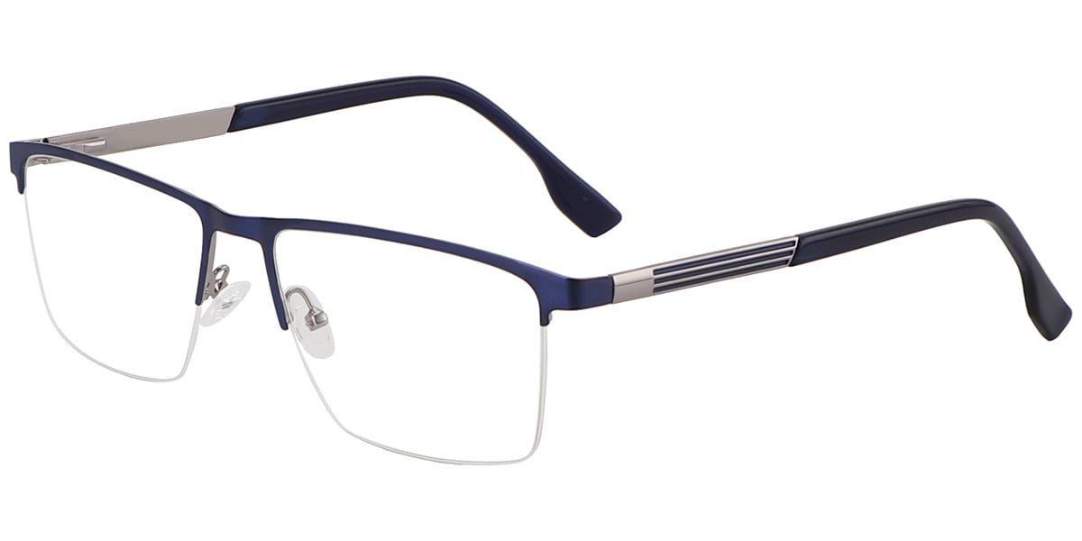 Acetate Metal Rectangle Frame F8562