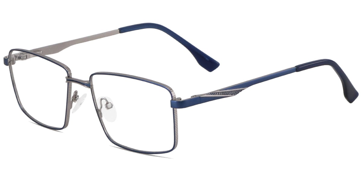 Acetate Metal Rectangle Frame F8737