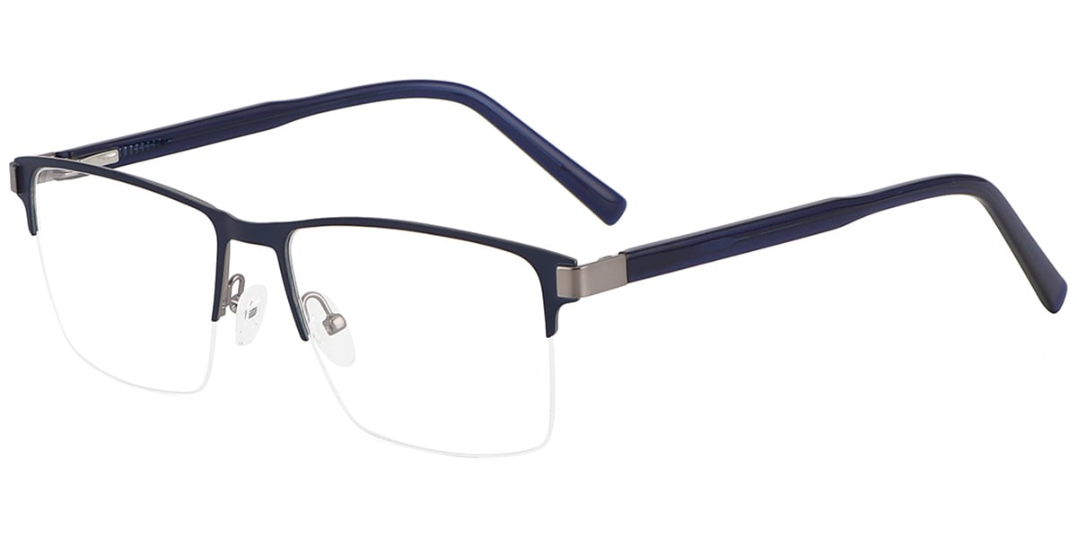 Acetate Metal Rectangle Frame F8569