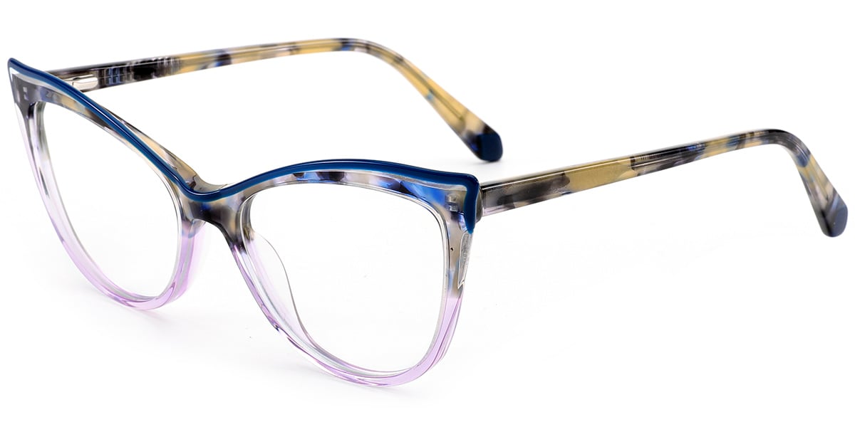 Acetate Cat Eye Frame F8511