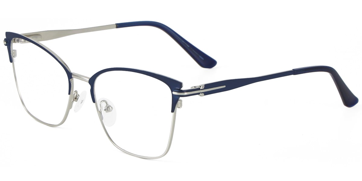 Acetate Metal Cat Eye Frame F8874