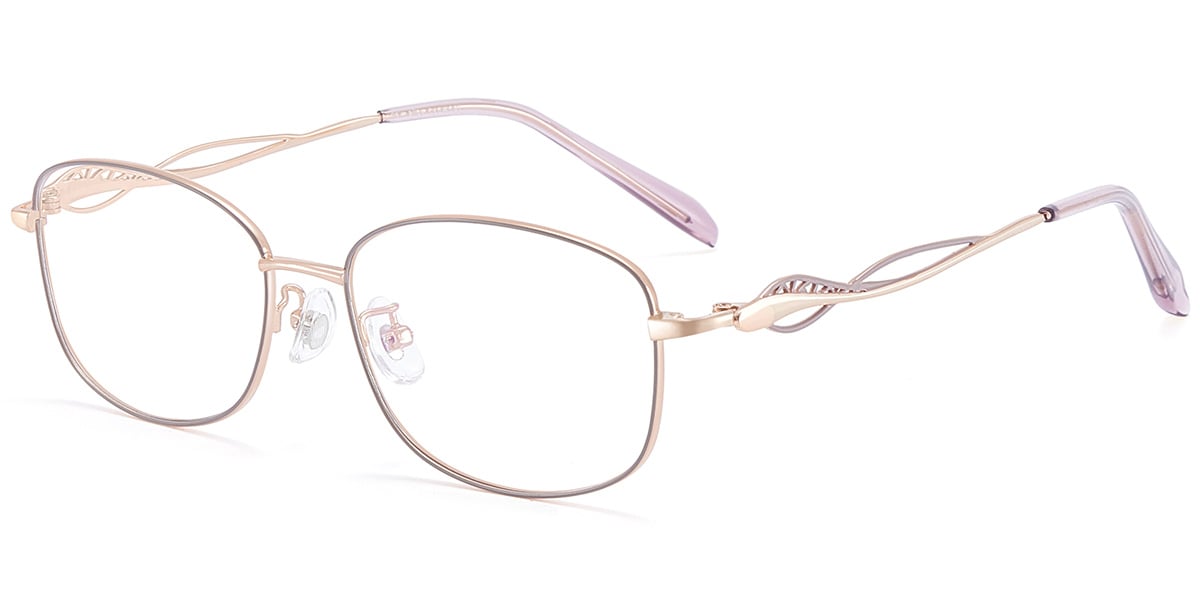 Rectangle Eyeglasses F9142
