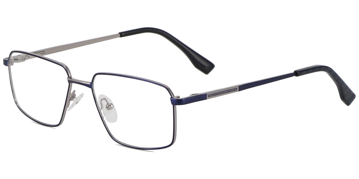 Acetate Metal Square Frame F9005