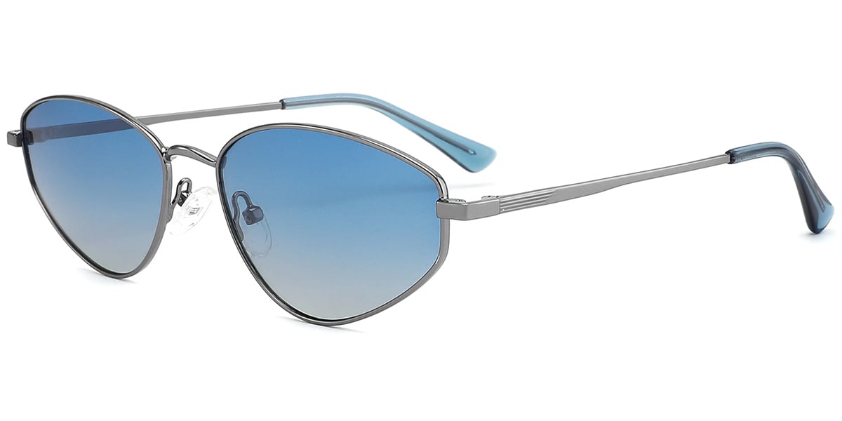 Metal Geometric Sunglasses SG10163