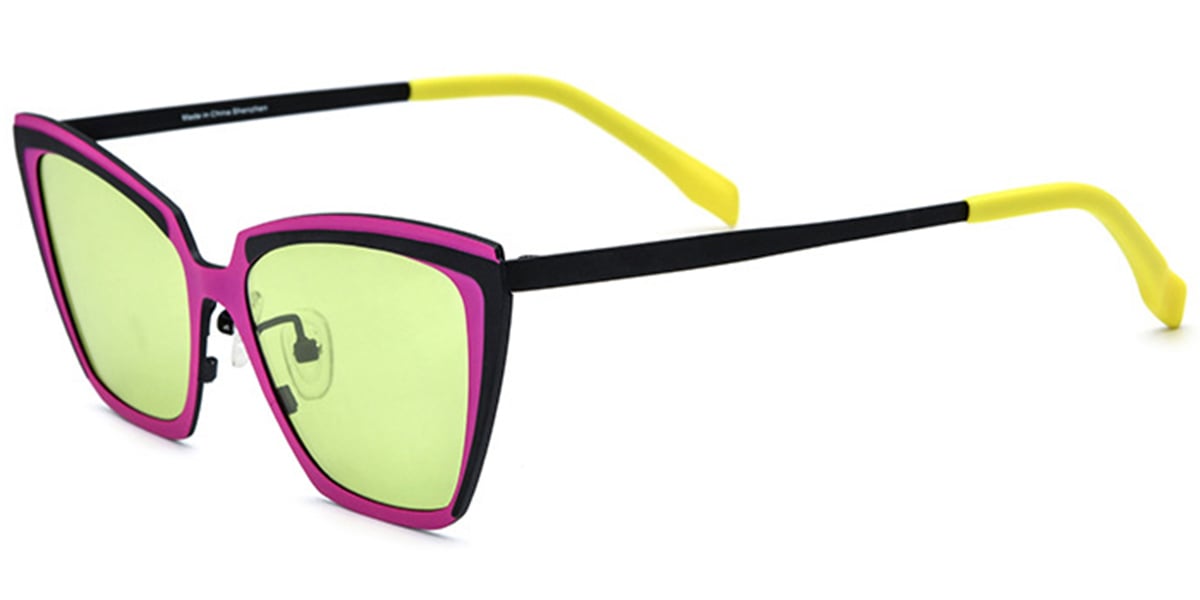 Titanium Cat Eye Sunglasses SG6802