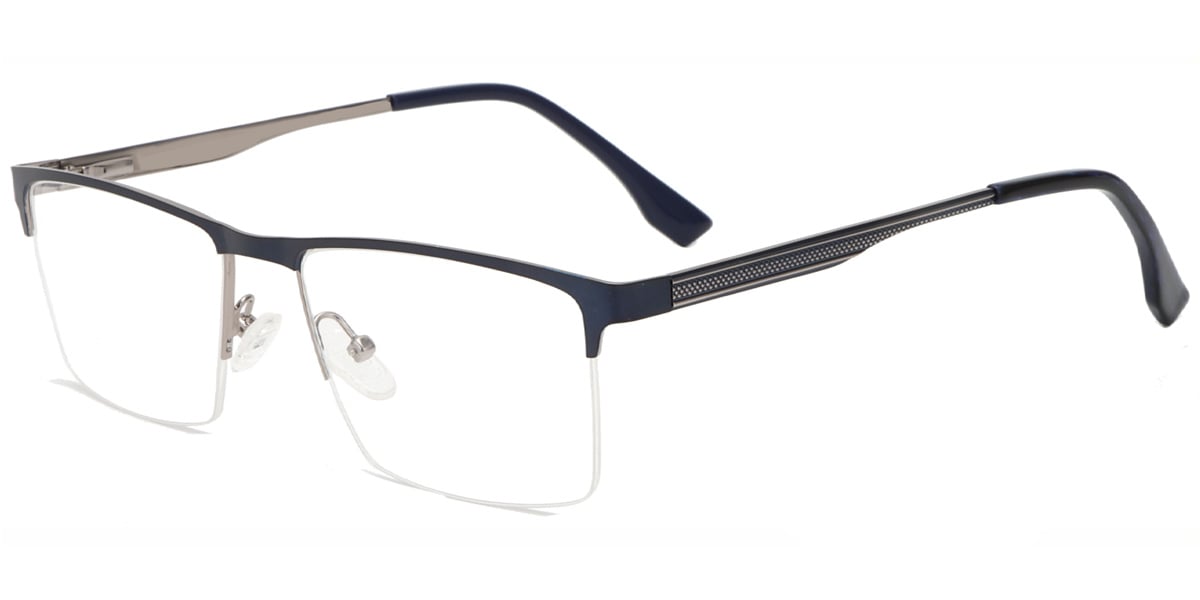 Acetate Metal Rectangle Frame F8549