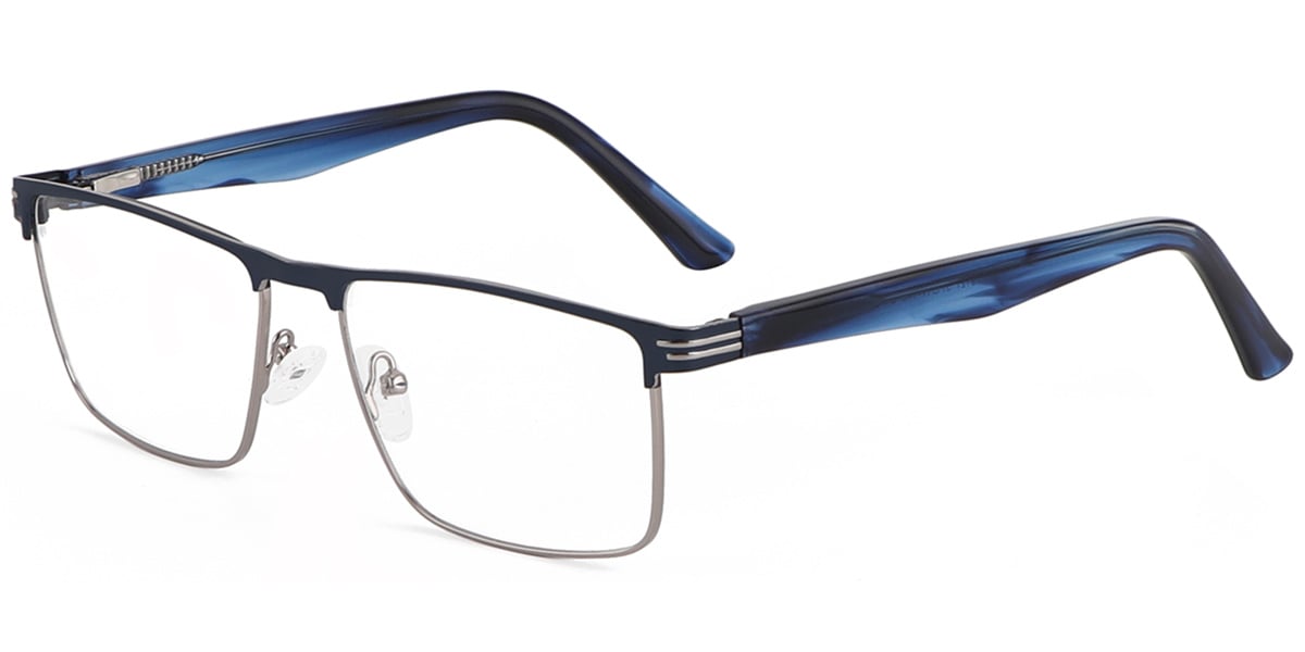 Acetate Metal Rectangle Frame F9027