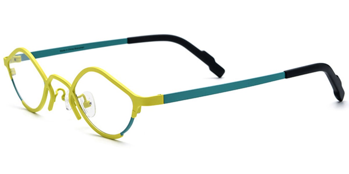 Titanium Geometric Frame F6803