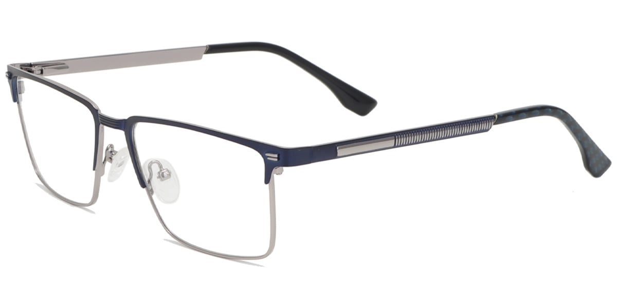 Acetate Metal Rectangle Frame F8735