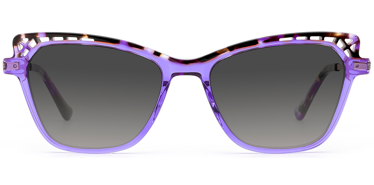 Lunettes de soleil œil de chat en acétate SG7595