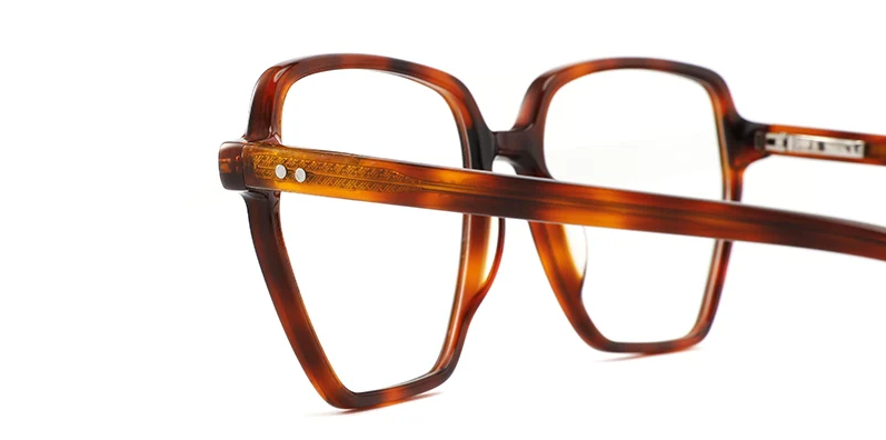 Geometrischer Acetatrahmen F3102