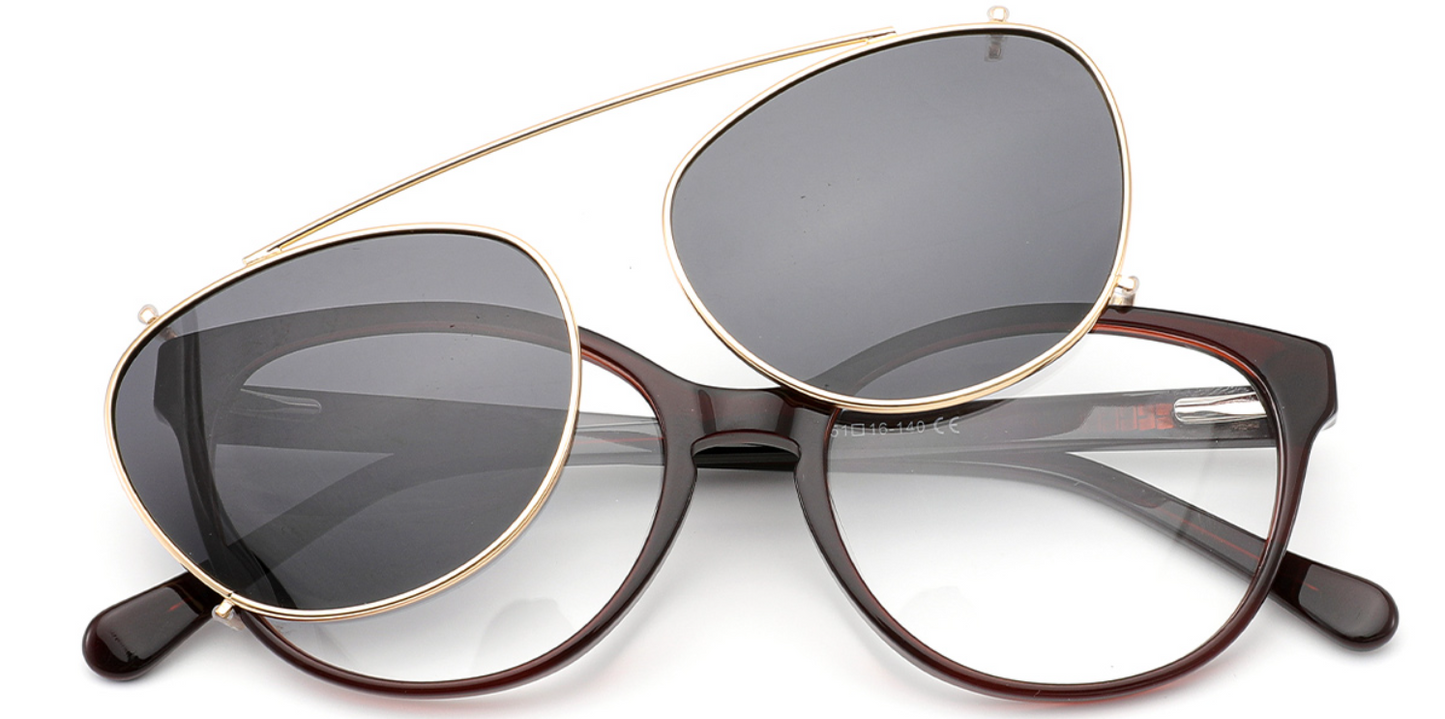 Acetate Cat Eye Frame F6924