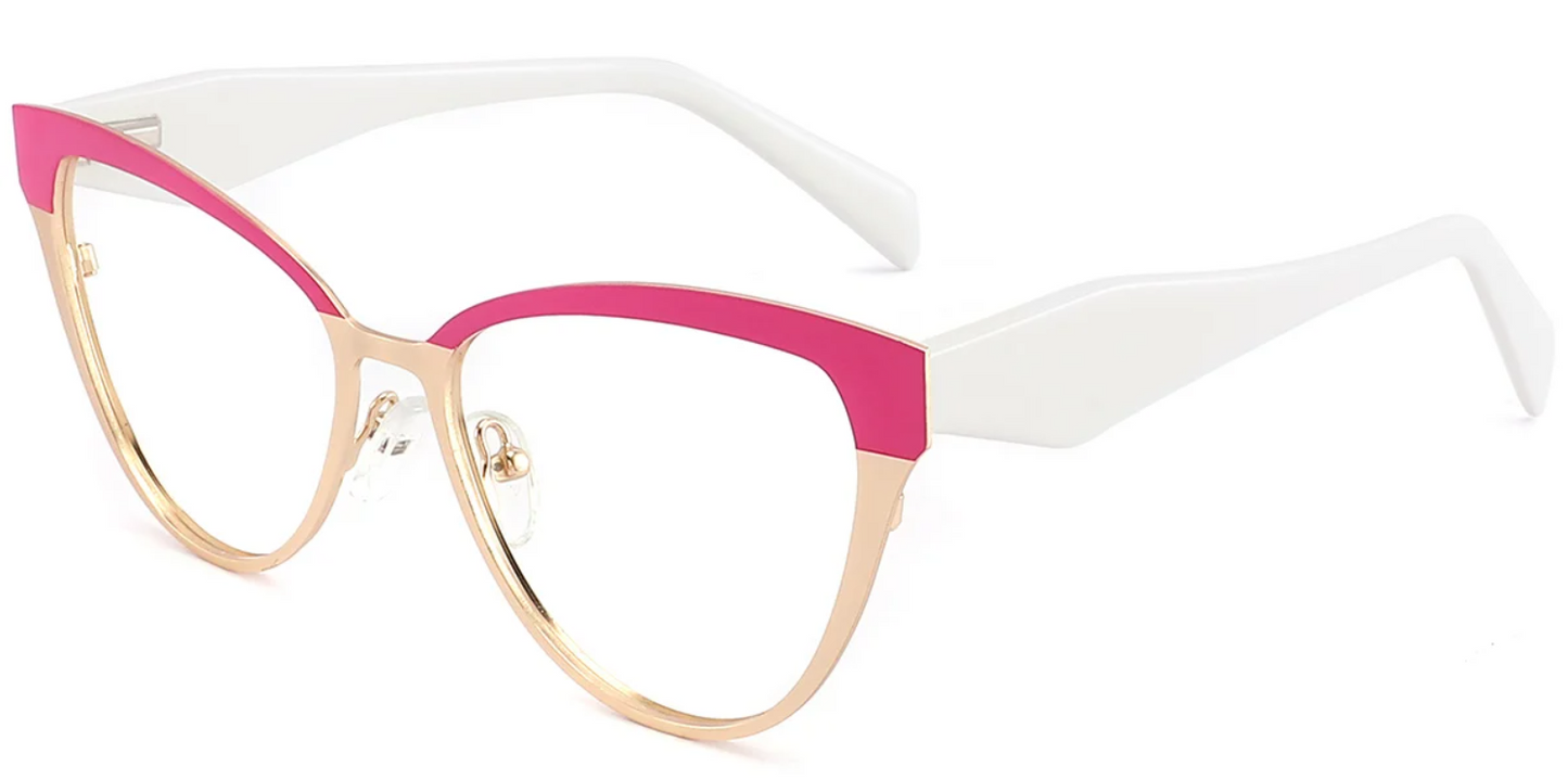 Acetate Cat Eye Frame F4208