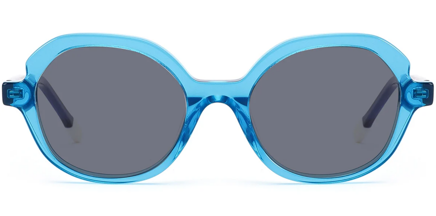 Kid's Acetate Oval Sunglasses SG7111